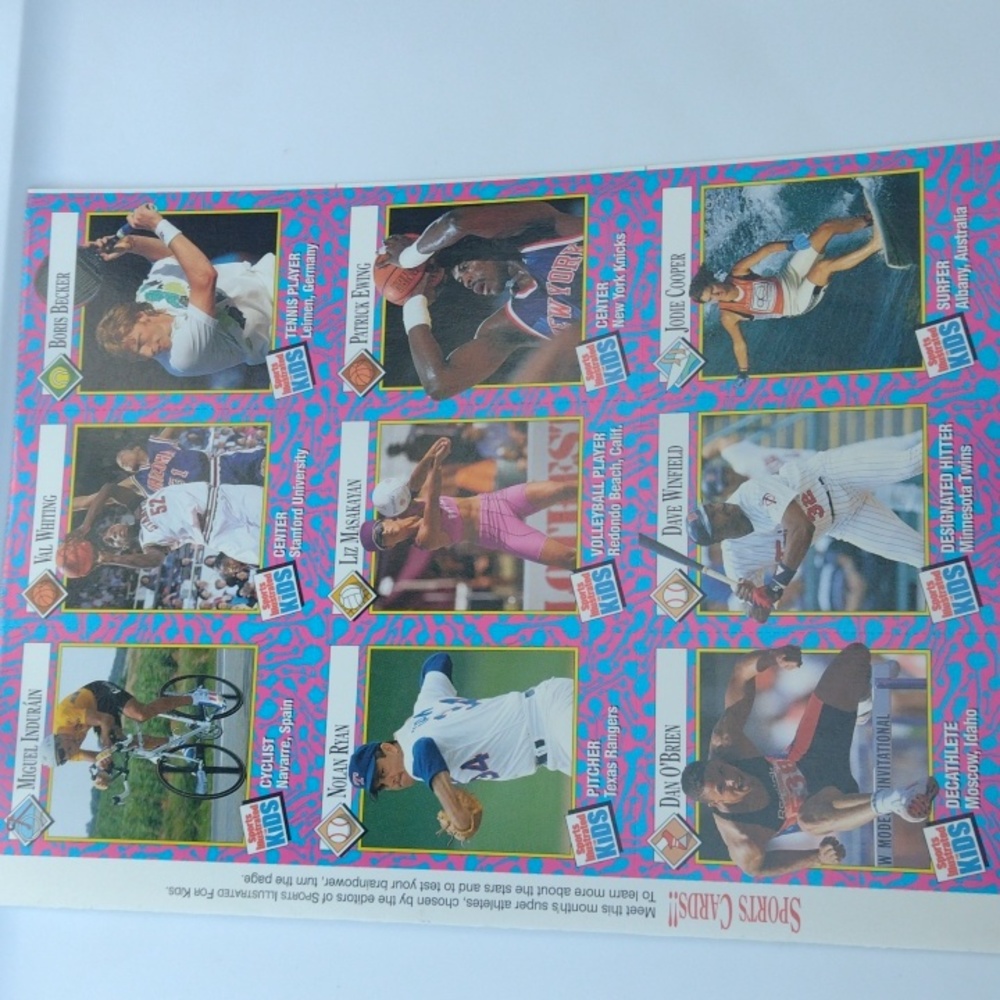 Sports illustrated Kids Uncut Card